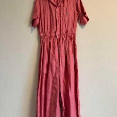 Ralph Lauren vintage long one-piece dress pink. - image 1