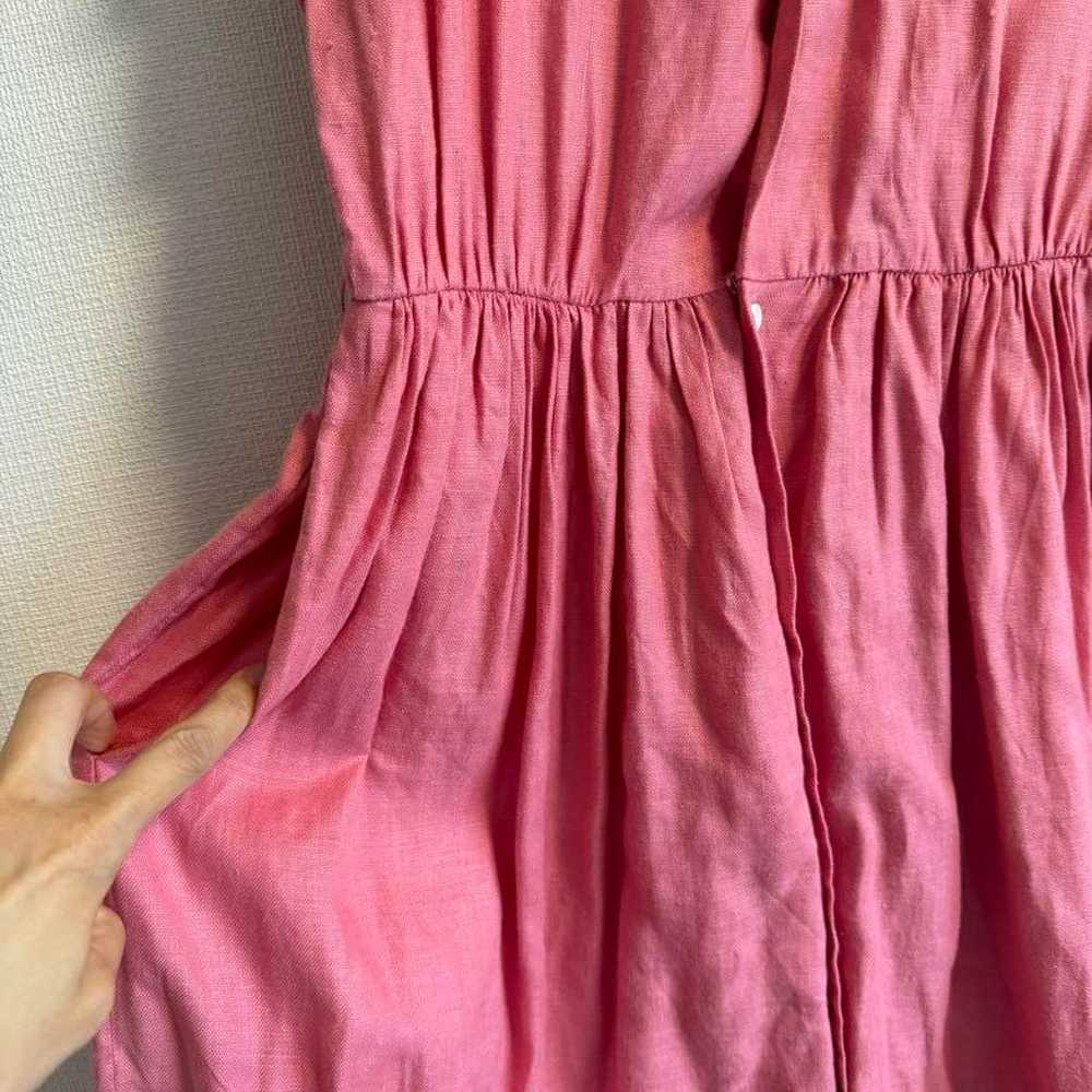 Ralph Lauren vintage long one-piece dress pink. - image 4