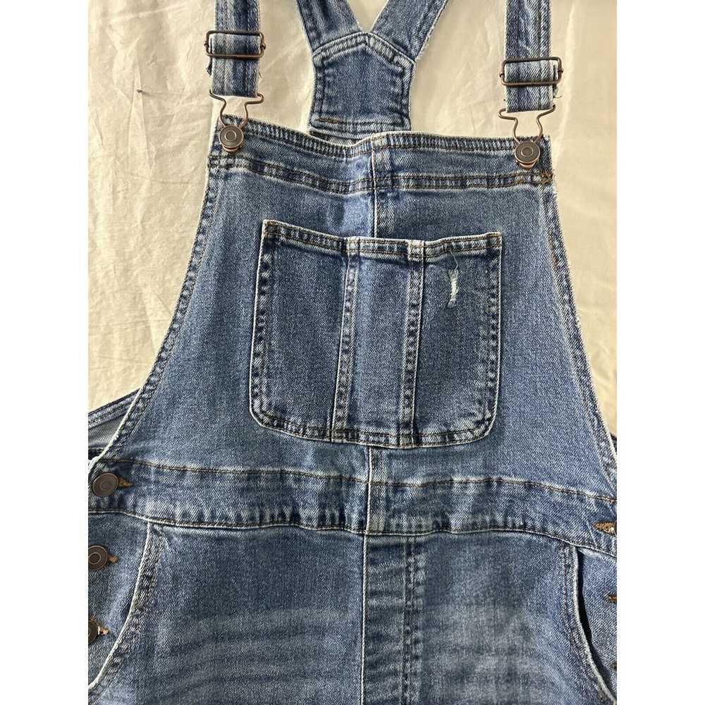 Vintage Short Overalls Shortalls Women XL Y2K 90s… - image 4