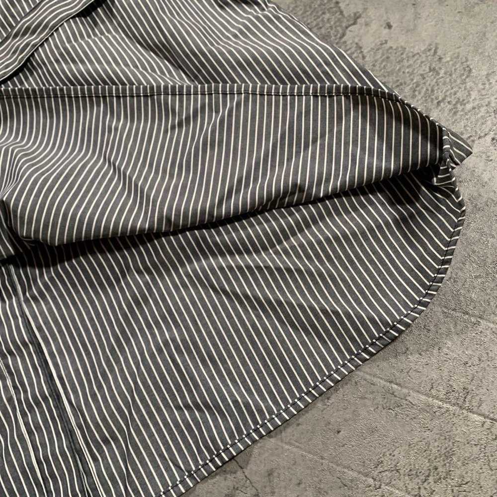 【BRICK HOUSE】(LL) Stripe frill shirt one-piece wi… - image 5