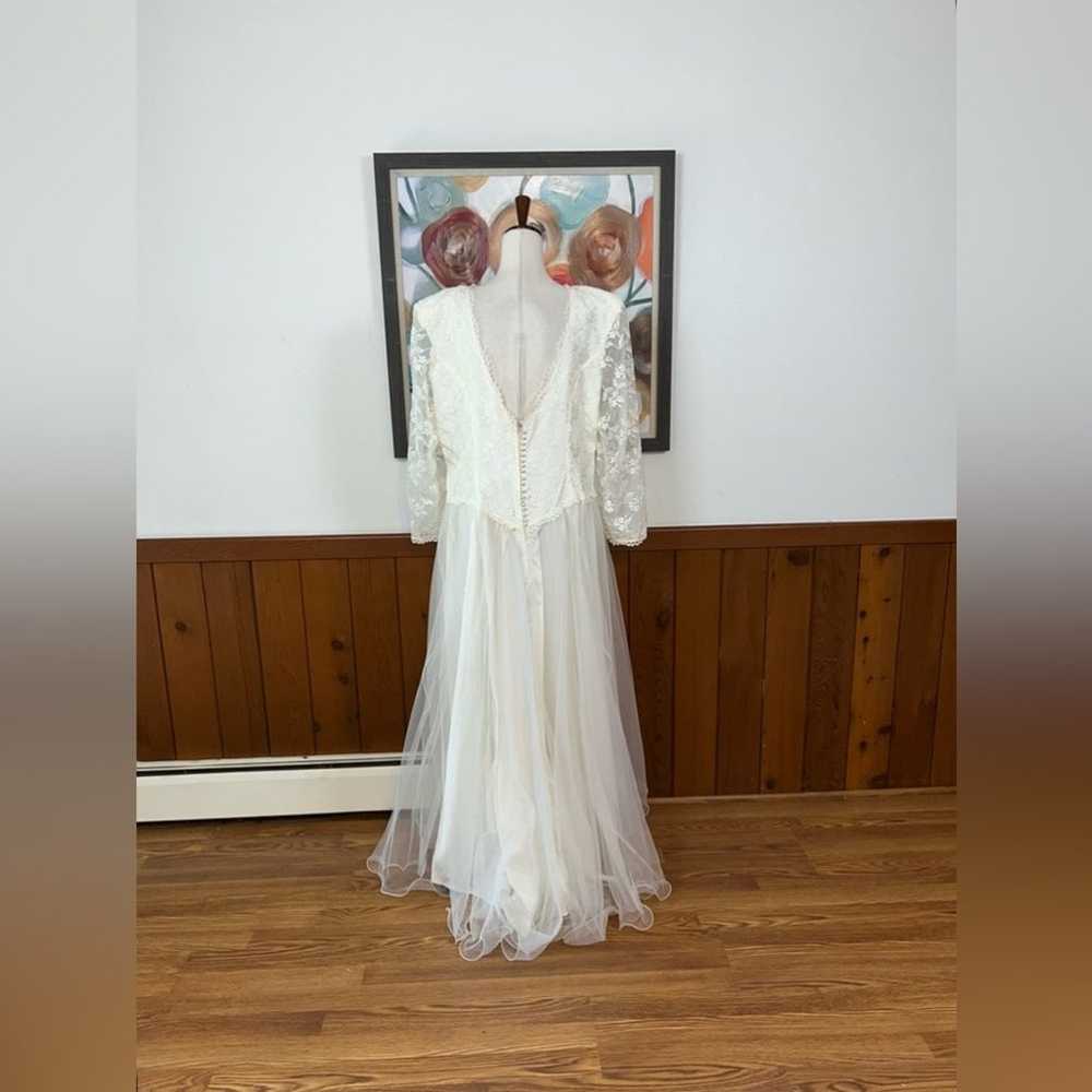 Beautiful New Vintage 90s Alfred Angelo Dream Mak… - image 5