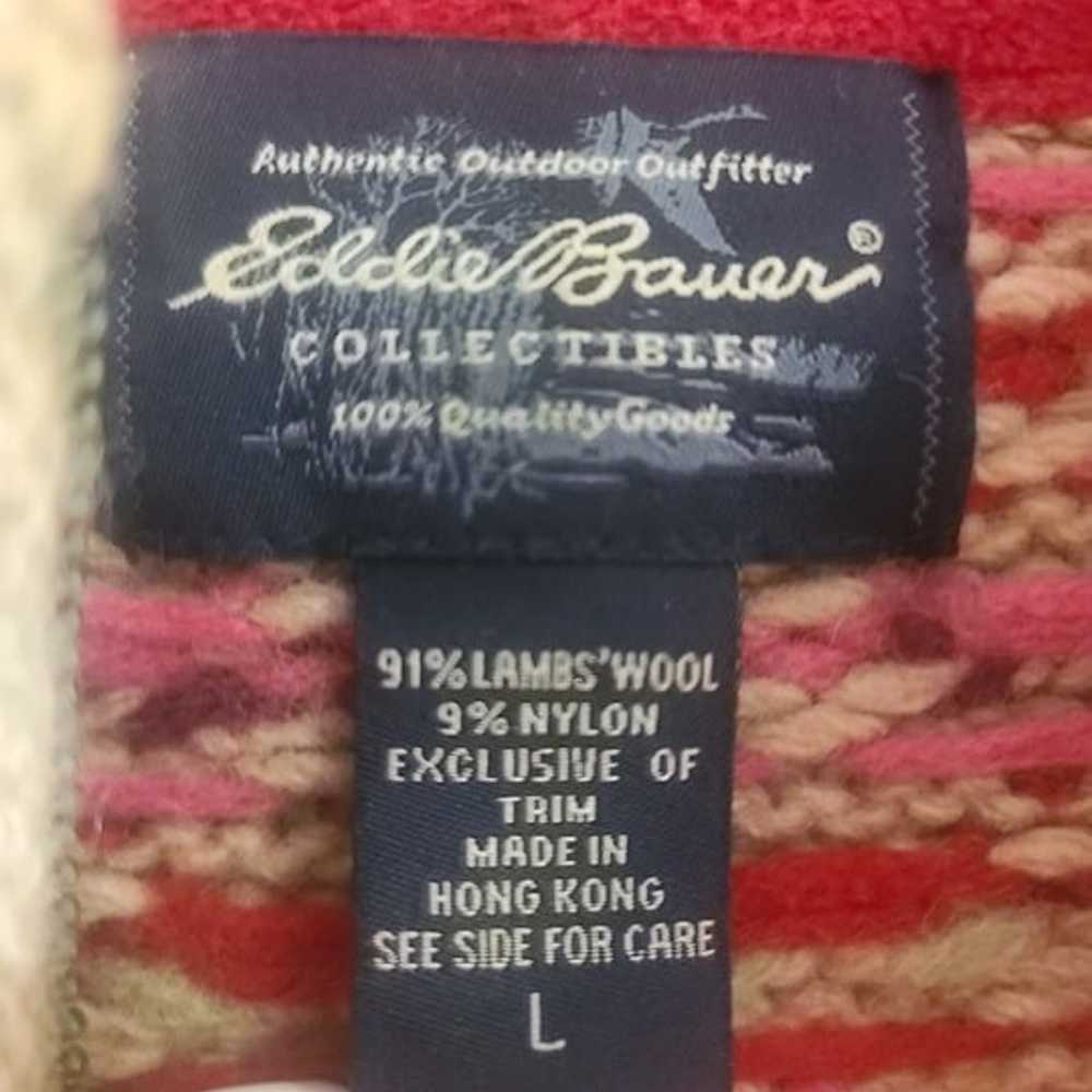 Eddie Bauer Collectibles Lamb's Wool Nordic Fair … - image 8