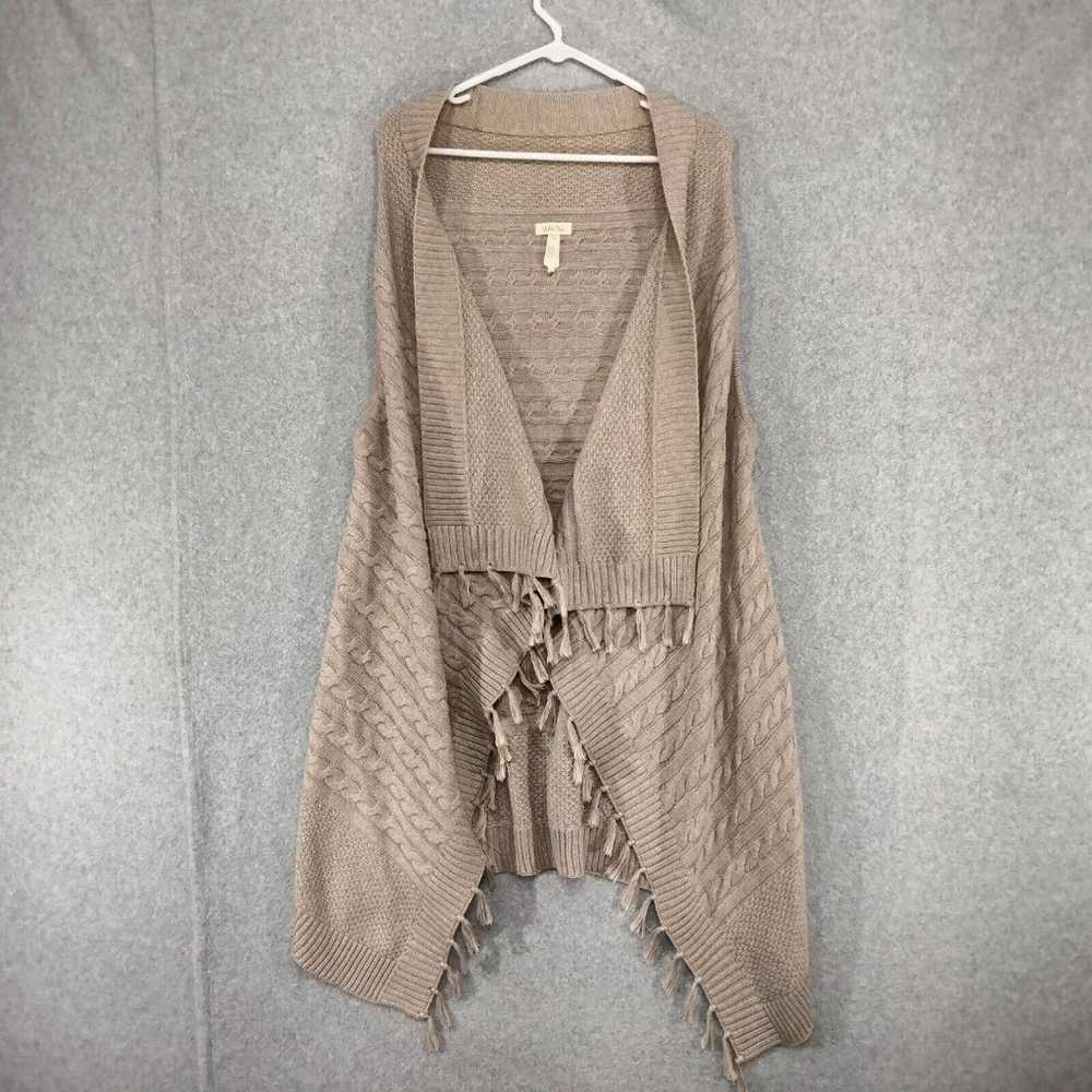 Matilda Jane Open Cardigan Cape Womens Size S Bei… - image 1