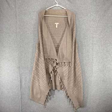 Matilda Jane Open Cardigan Cape Womens Size S Bei… - image 1