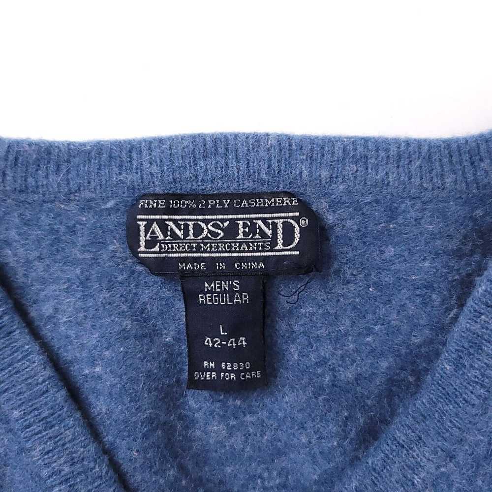 Lands End Vintage Sweater Womens Small Cashmere K… - image 3