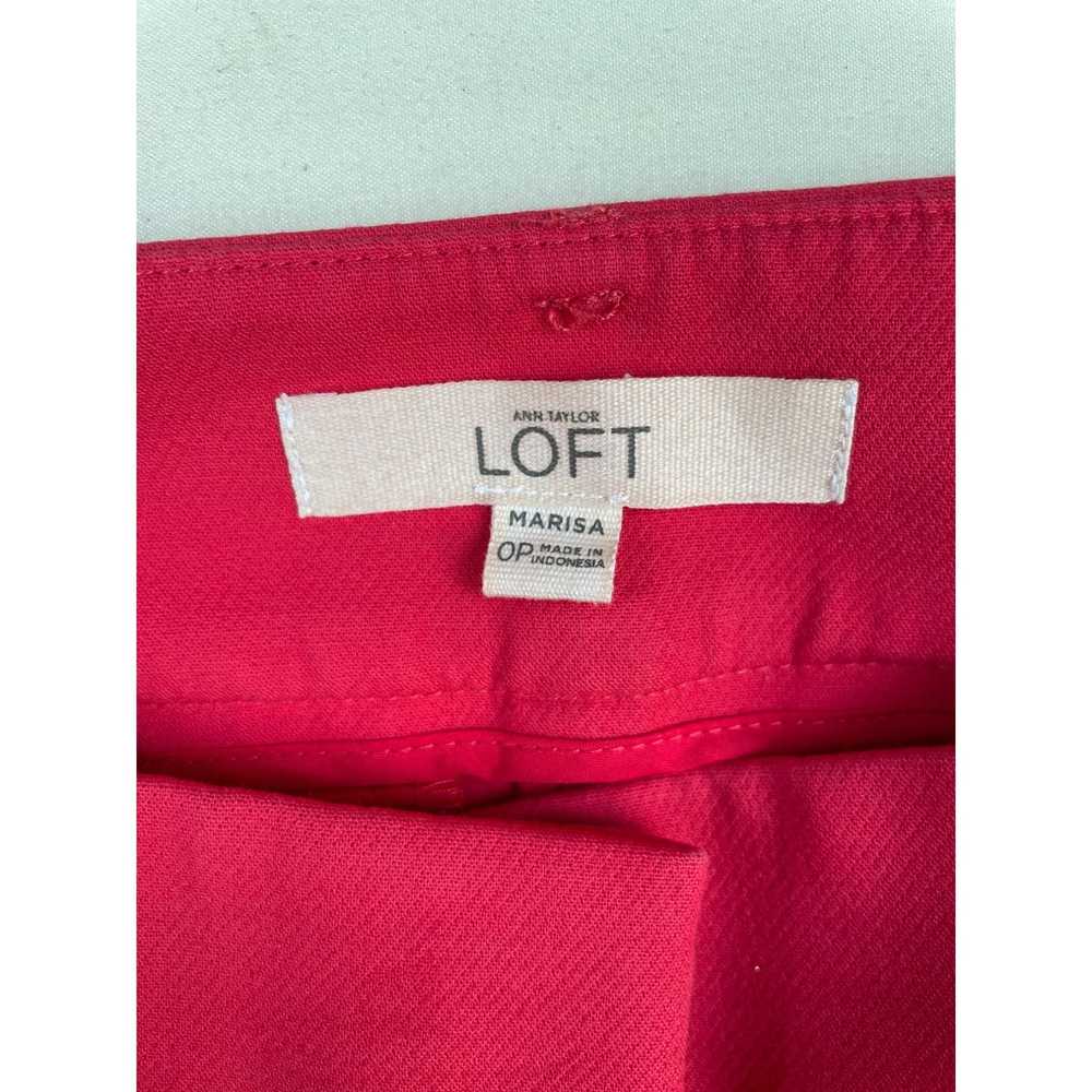 Loft Loft Marisa Women's Pink Cropped/Ankle Pants… - image 3