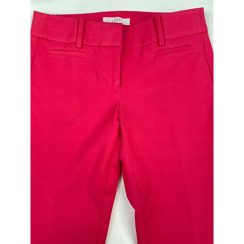 Loft Loft Marisa Women's Pink Cropped/Ankle Pants… - image 5