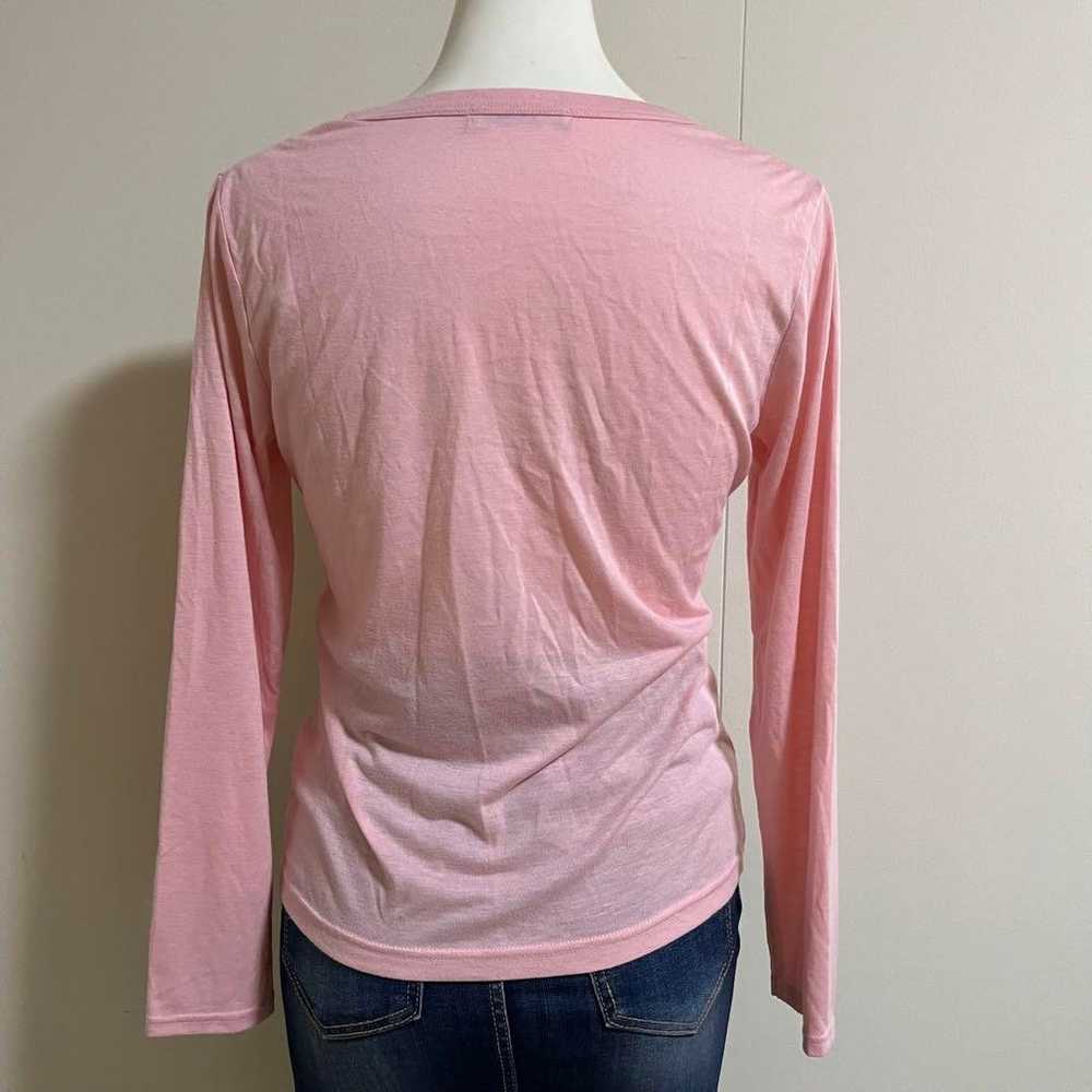 y2k Heisei gal 00s tops cardigan pink - image 4