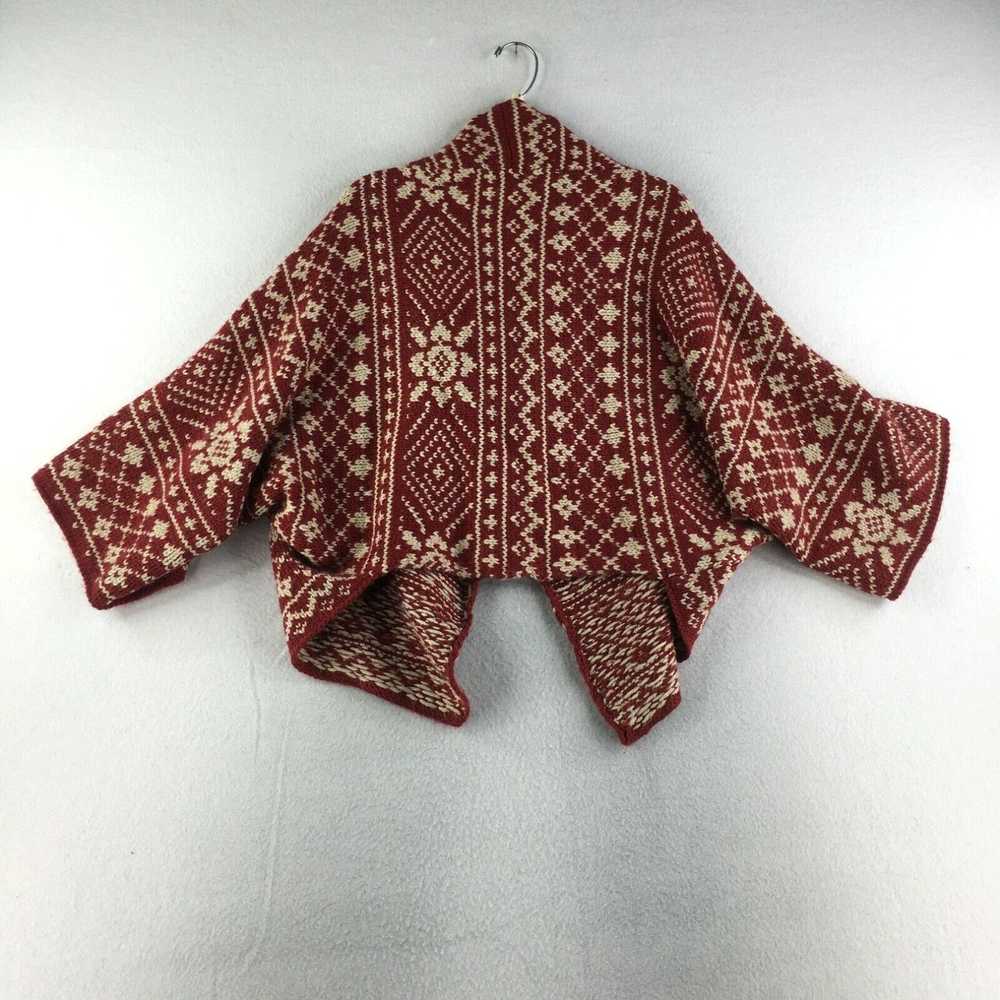 Vintage CAbi Sweater Womens M Shrug Carigan Red F… - image 7