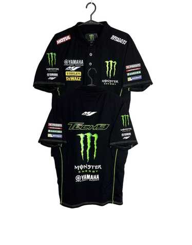 NASCAR × Racing × Yamaha Tshirt Monster Energy Yam