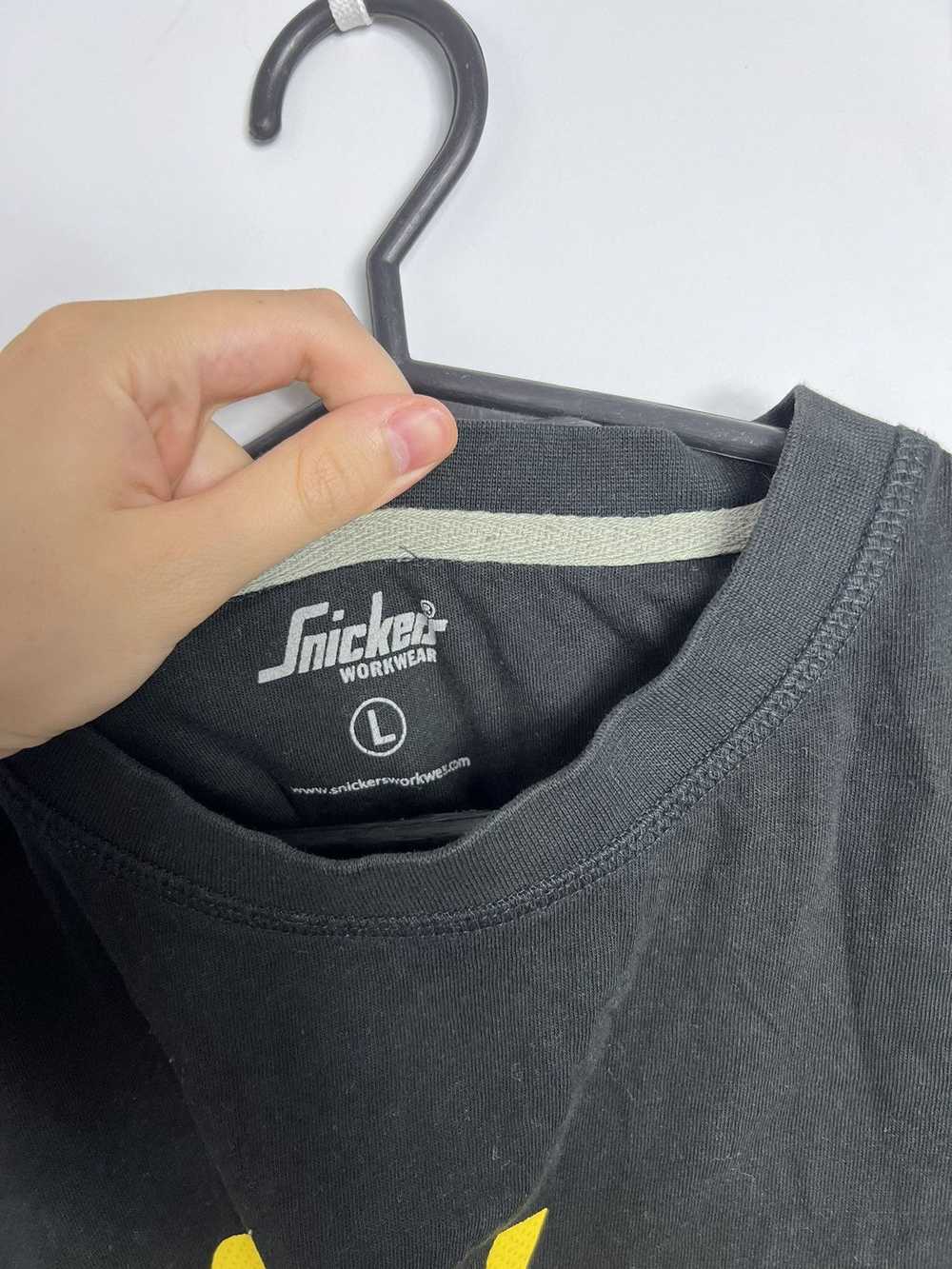 Sneakers Tshirt Snickers Workwear black - image 3