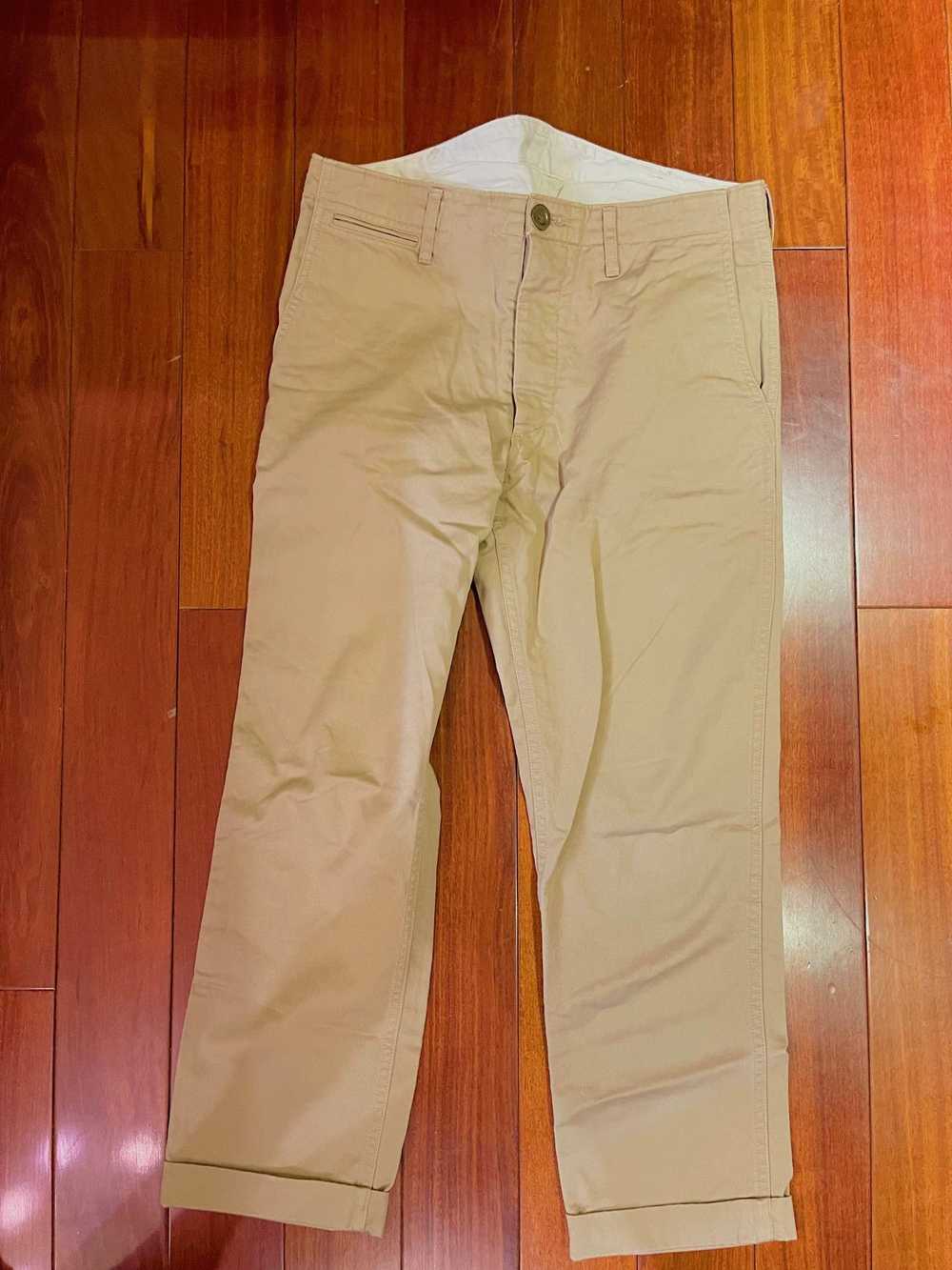 Visvim VISVIM High Water Chino Pants Beige