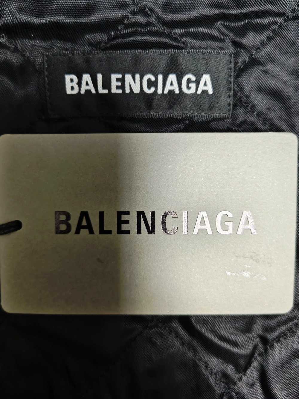 Balenciaga Balenciaga 22SS wool stand collar embr… - image 4