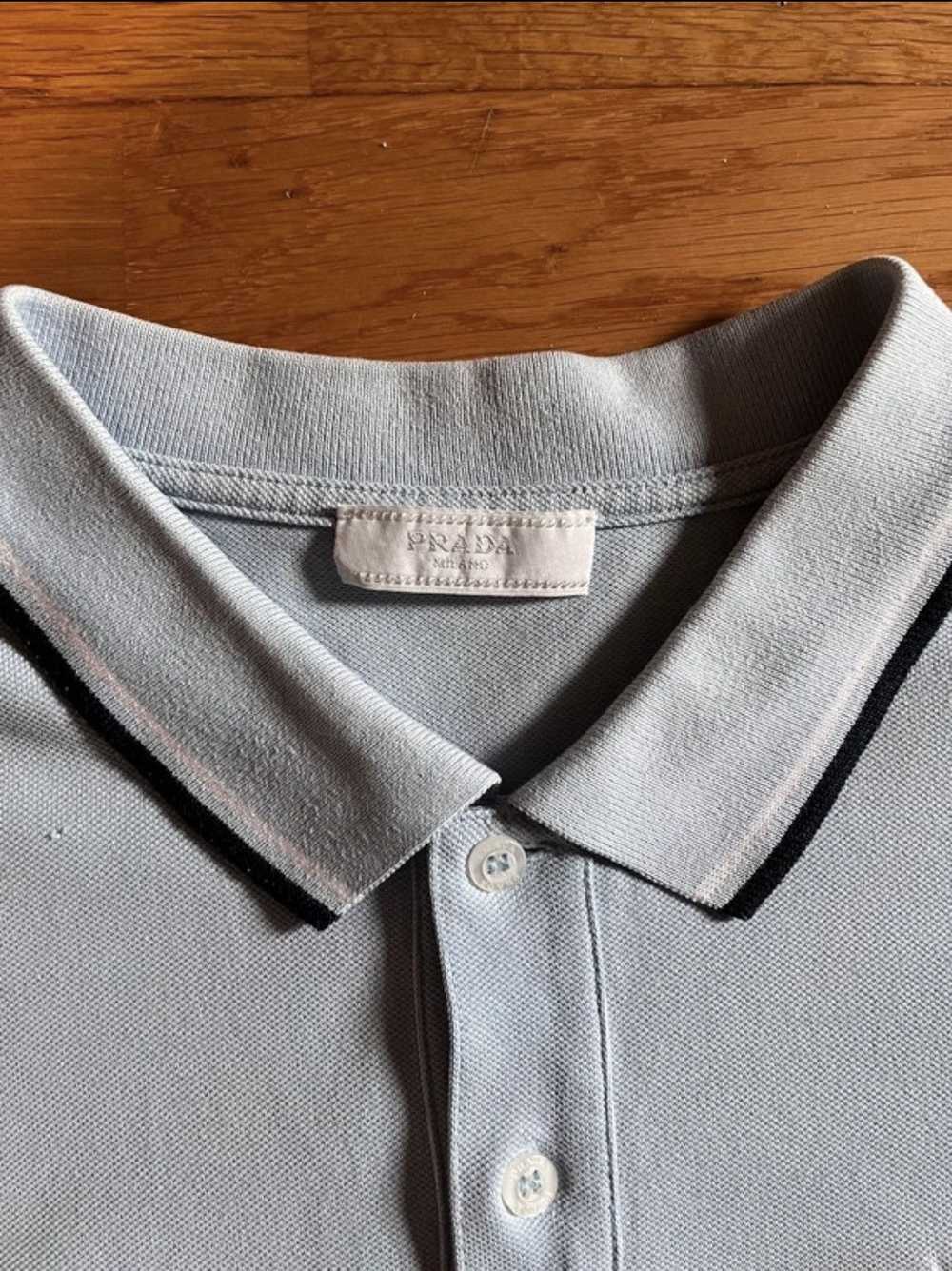 Prada Prada Baby Blue Polo - image 2