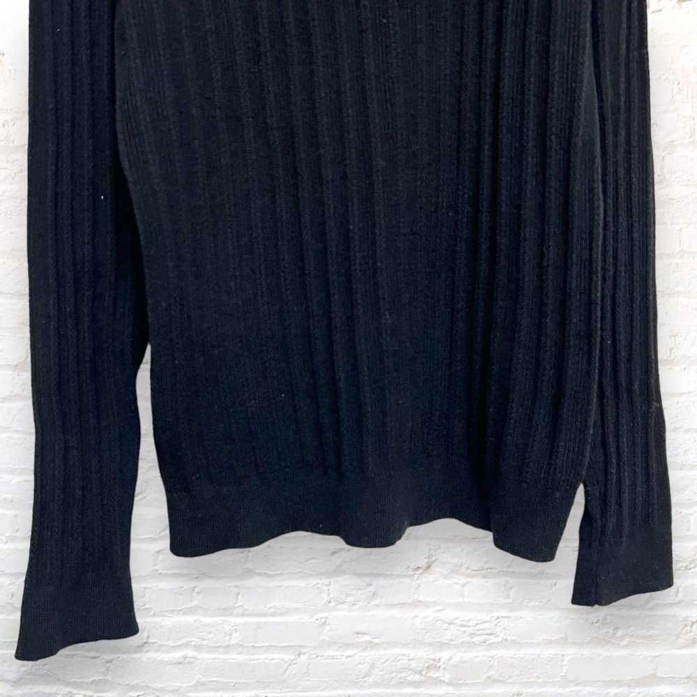 Beauty and Youth United Arrows Rib Knit L Black C… - image 6