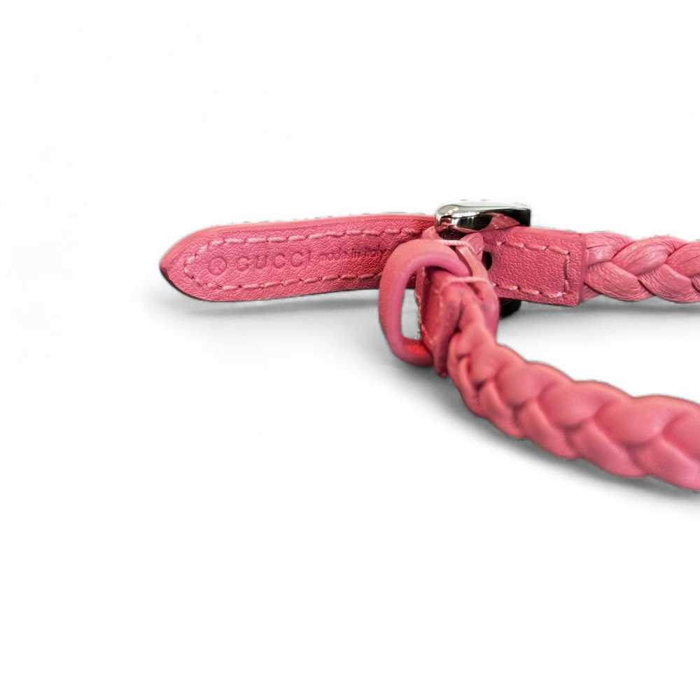 Gucci Icon leather bracelet - image 5