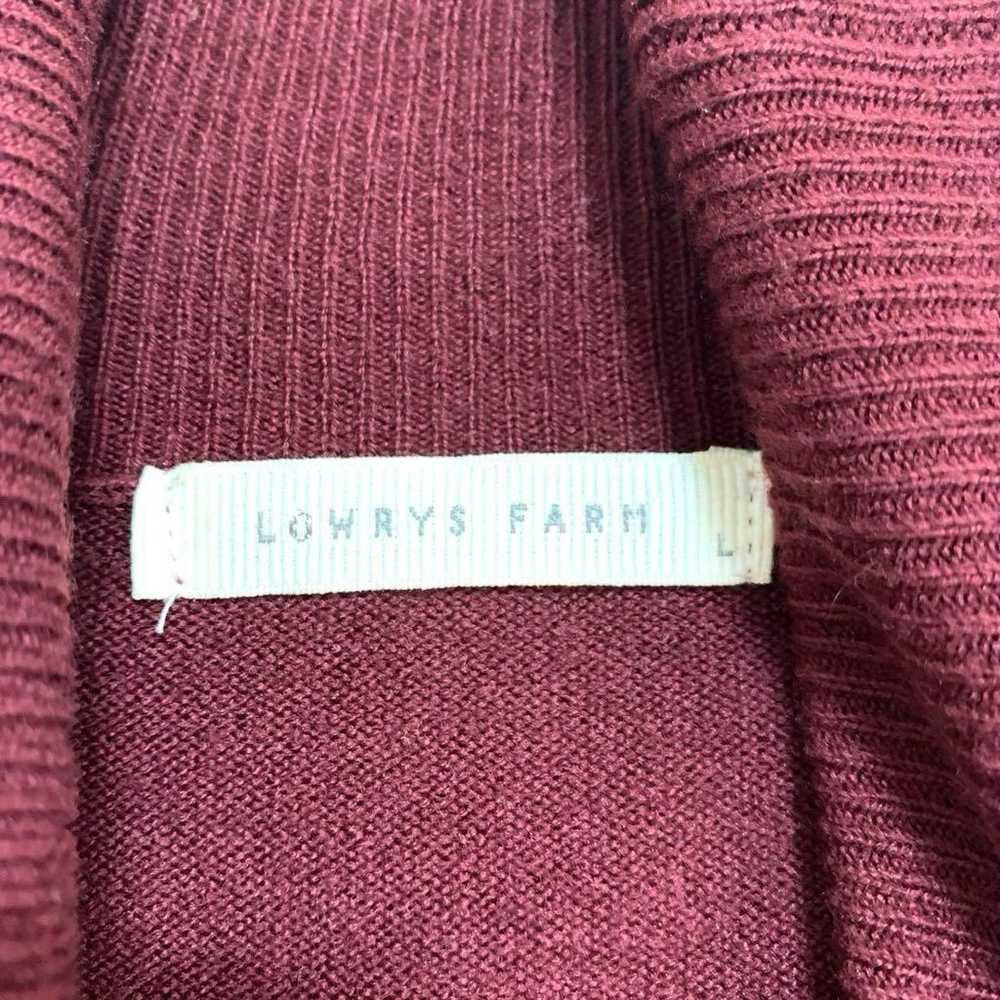 LOWRYS FARM ♡ Lowry's Farm Turtleneck Sweater Cas… - image 9