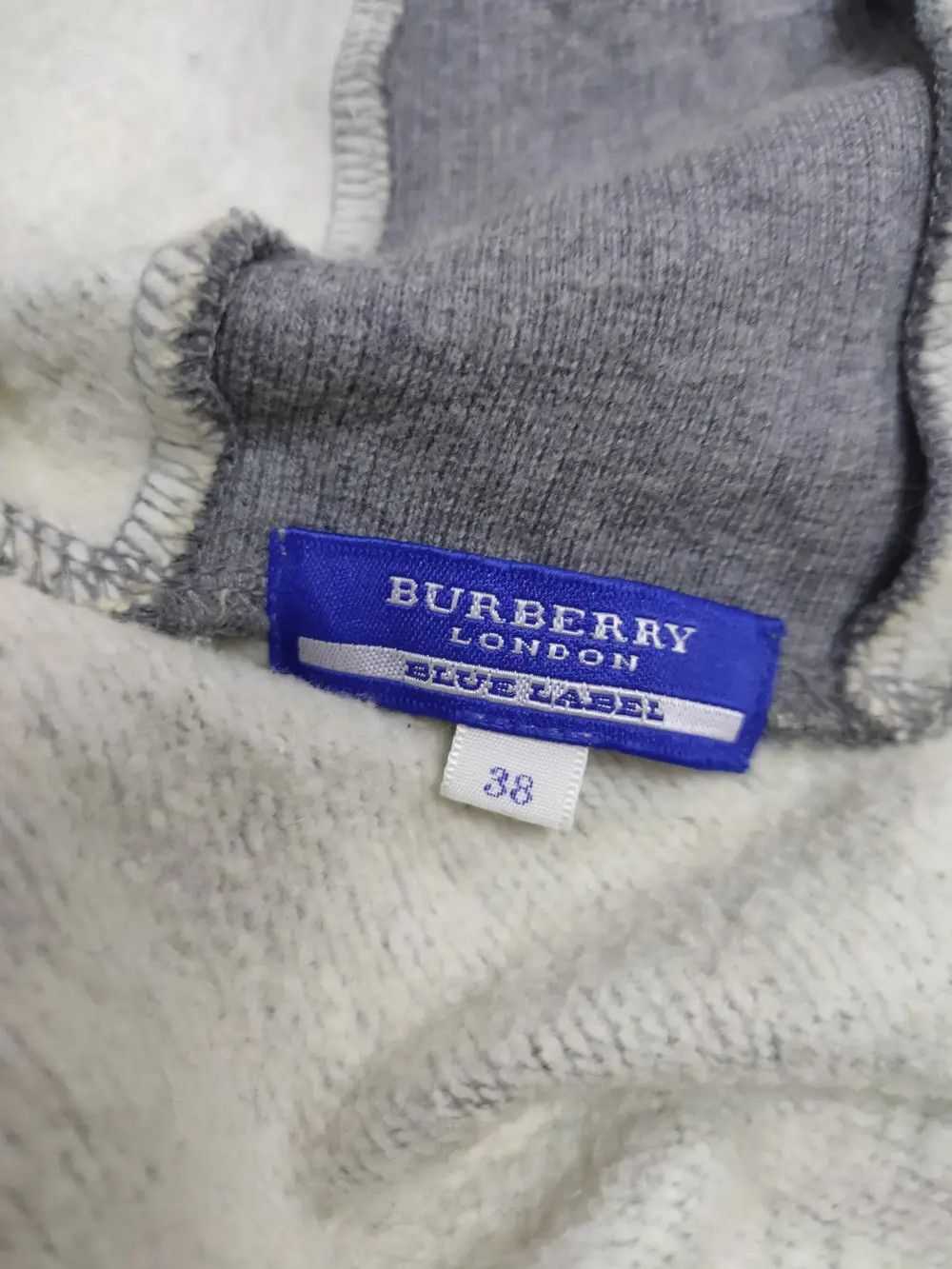 Burberry Burberry blue label fur hooded sweatshirt - image 3