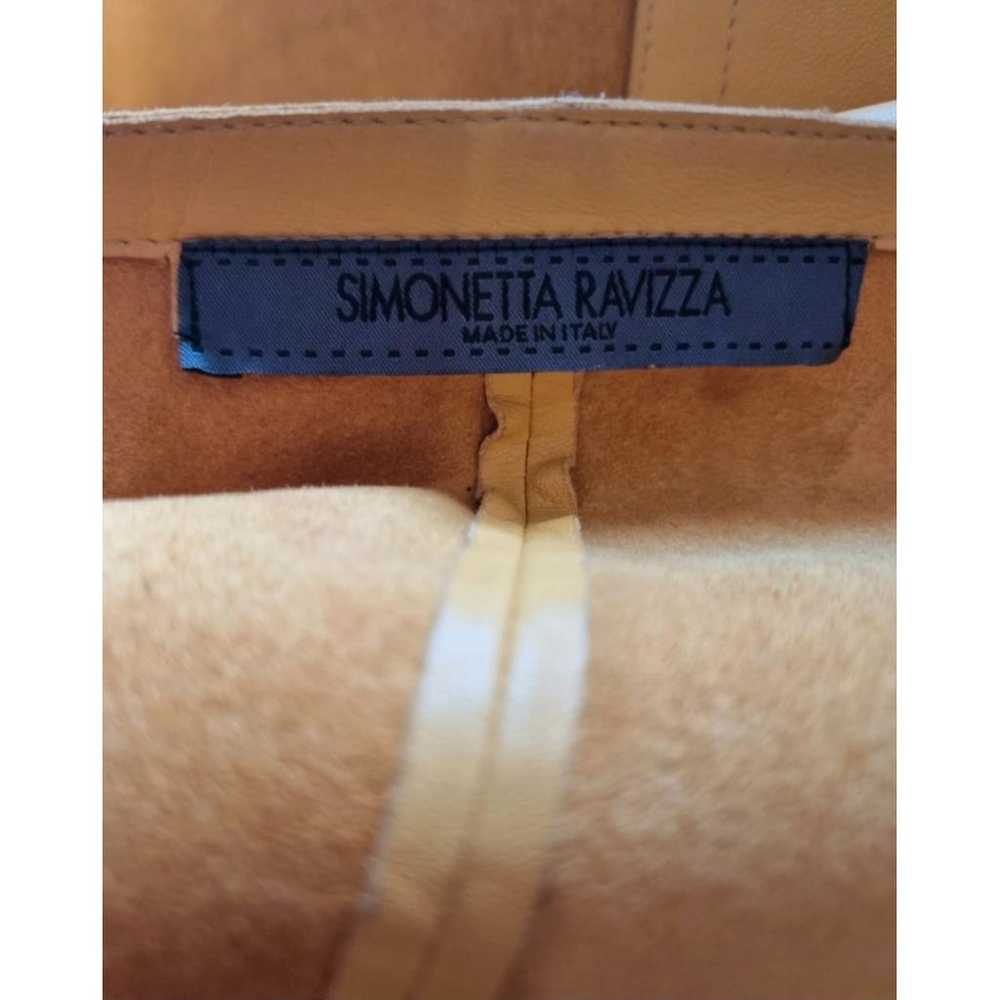 Simonetta Ravizza Leather coat - image 5