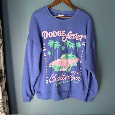 Dodge challenger oversized sweatshirt