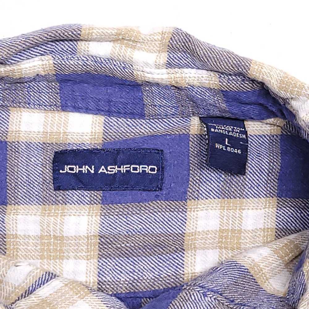 John Ashford John Ashford Tartan Flannel Shirt Me… - image 3