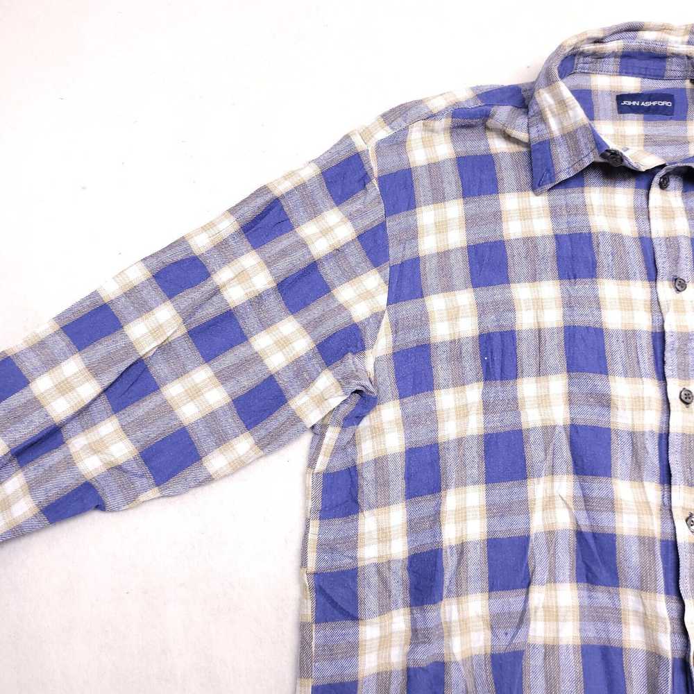 John Ashford John Ashford Tartan Flannel Shirt Me… - image 4