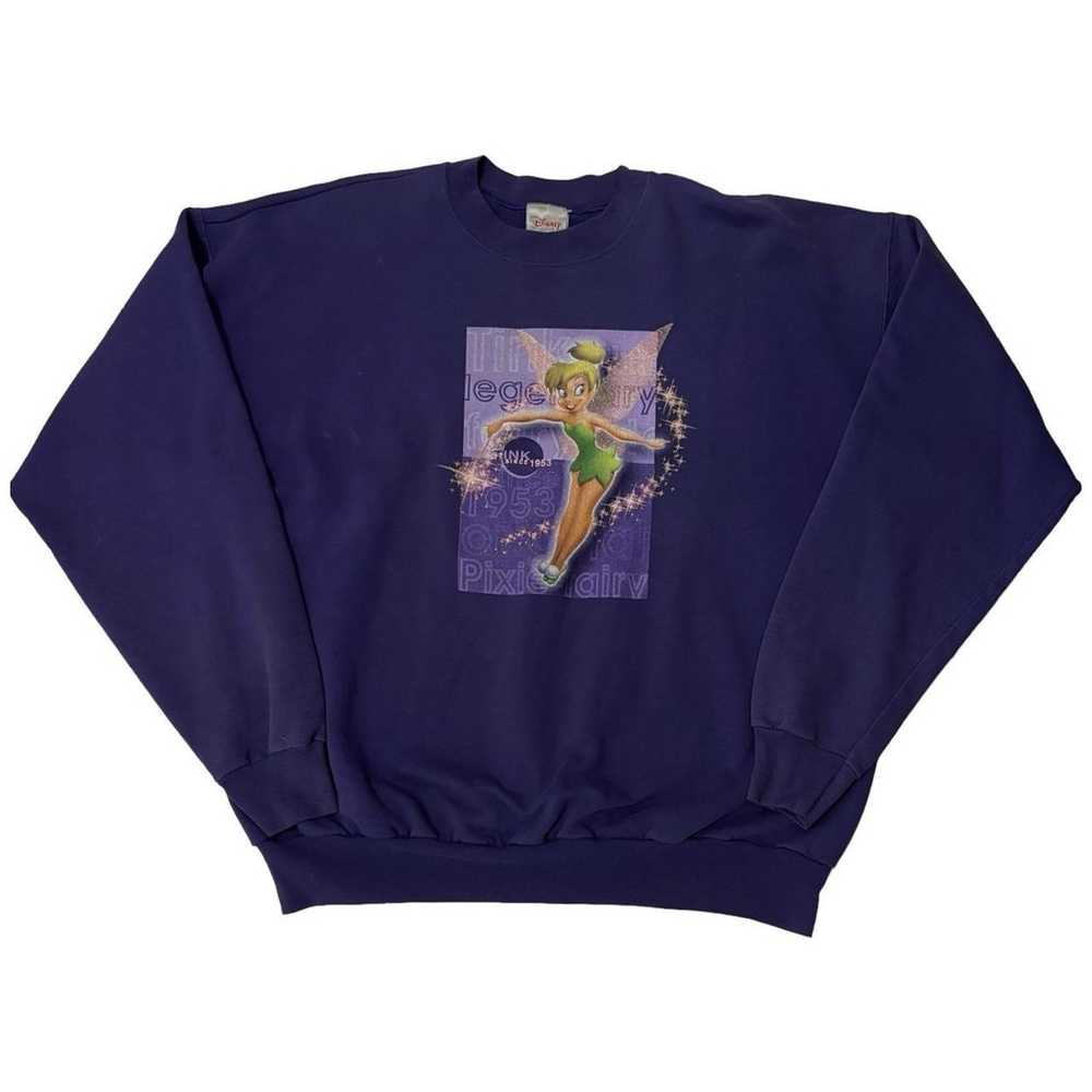 Vintage Y2K Tinker Bell Disney Store Crewneck - image 1