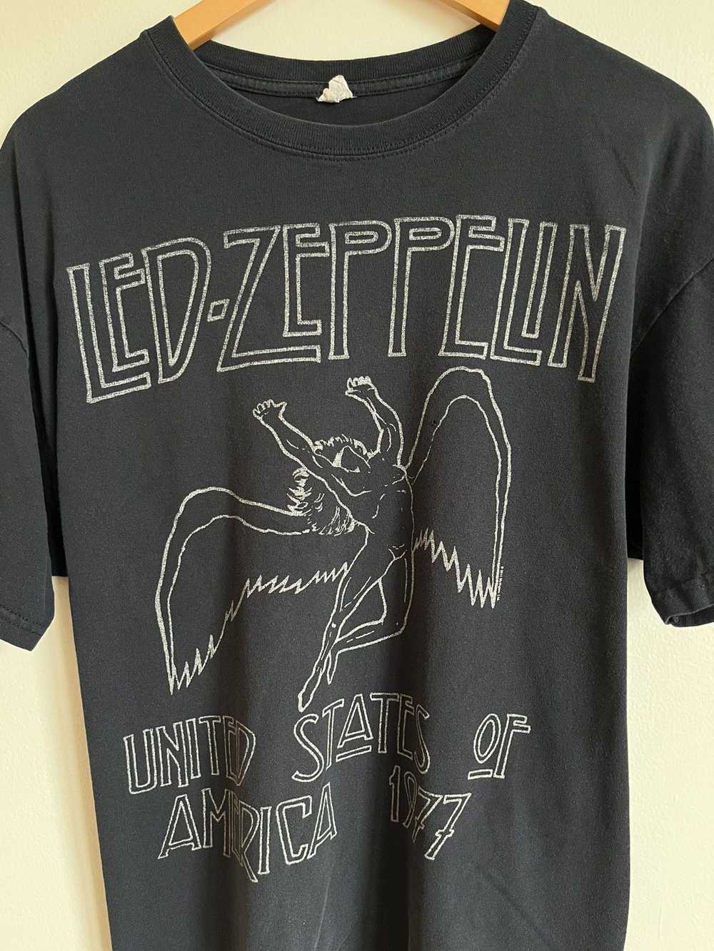 Rock Band × Rock Tees × Vintage Led Zeppelin Unit… - image 3