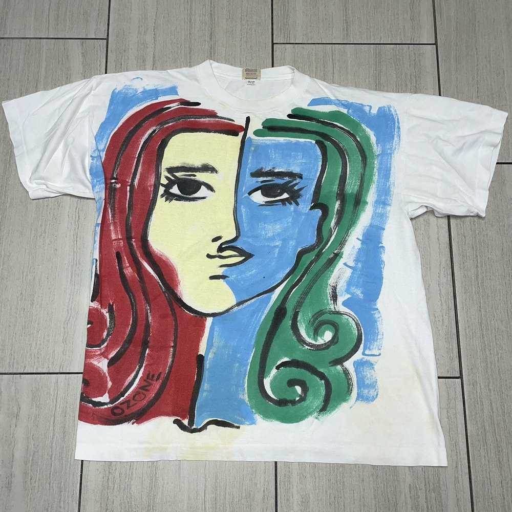 Art × Italian Designers × Vintage Mr.Guy Art T-sh… - image 1