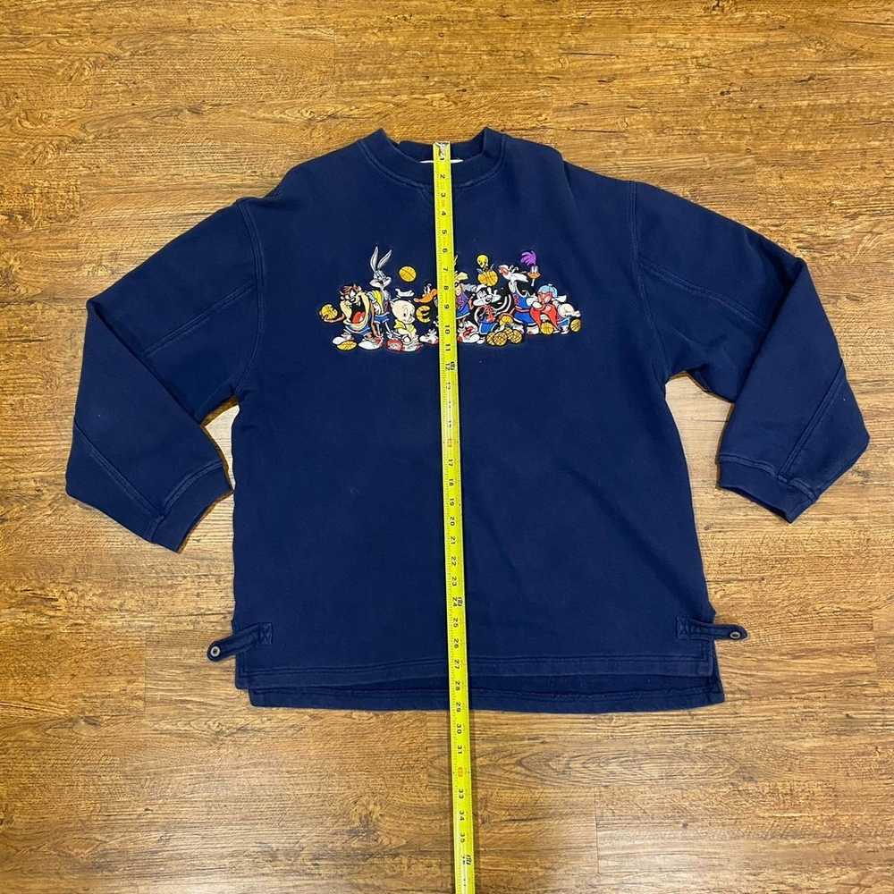 Vintage 1991 Acme Clothing Looney Tunes Blue Pull… - image 8