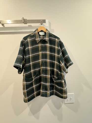 Kith Kith Shadow Plaid Boxy Collared Overshirt ‘St