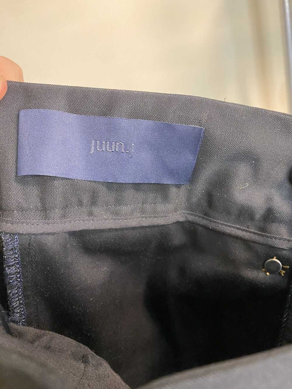 Juun.J Slacks / denim hybrid zippered pant - image 6