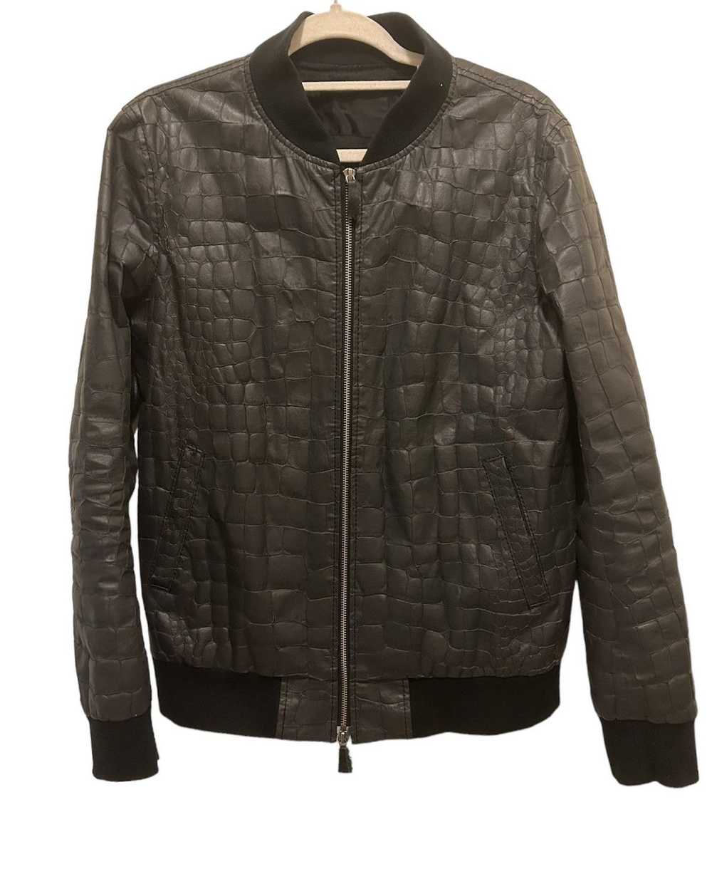 Yasuyuki Ishii Crocodile skin bomber - image 1