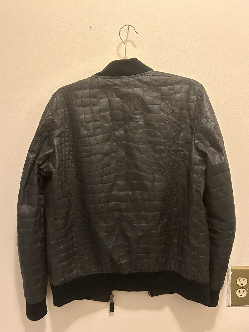 Yasuyuki Ishii Crocodile skin bomber - image 4