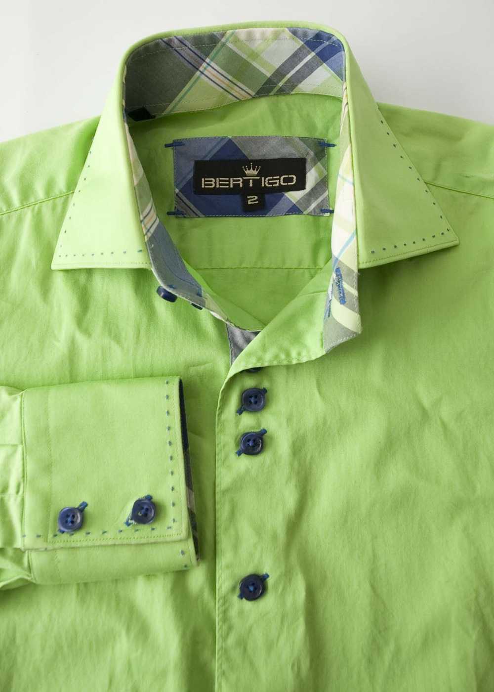 Other Bertigo Shirt Size 2/S Green - image 2