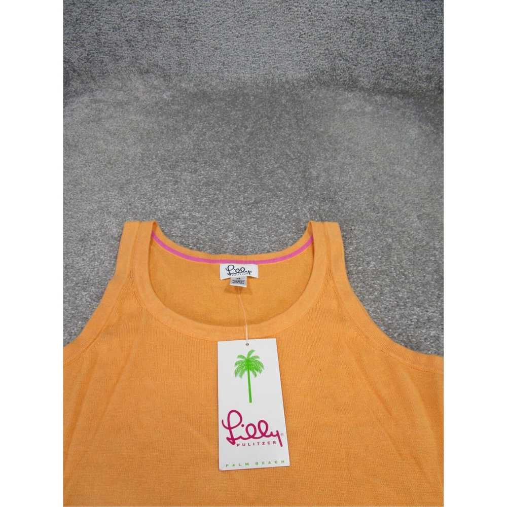 Lilly Pulitzer Yellow Cotton Flossie Tank Top Lil… - image 2