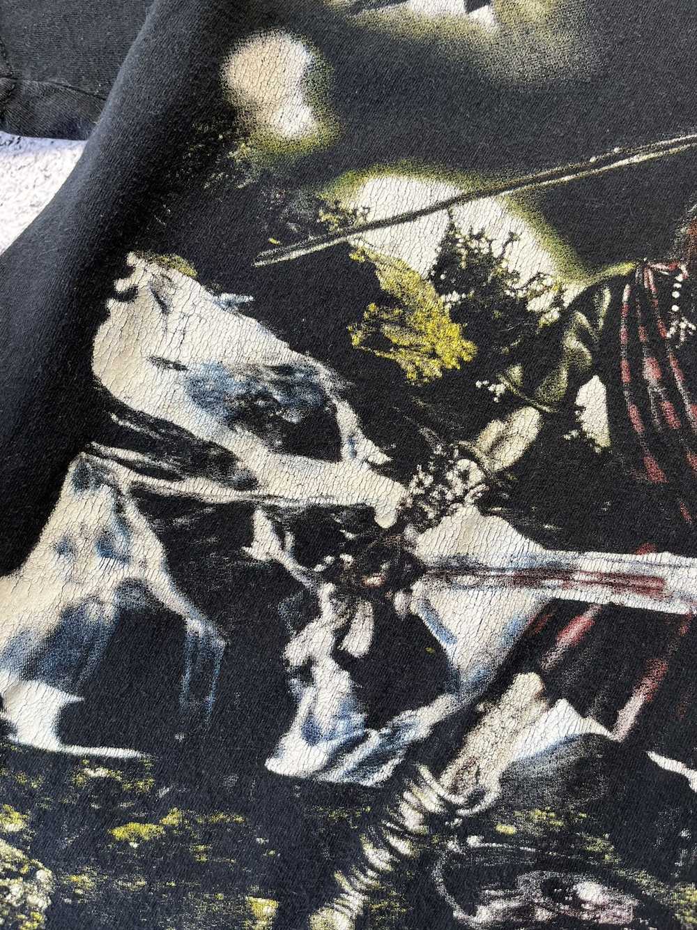 Band Tees × Iron Maiden × Vintage Rare Iron Maide… - image 12