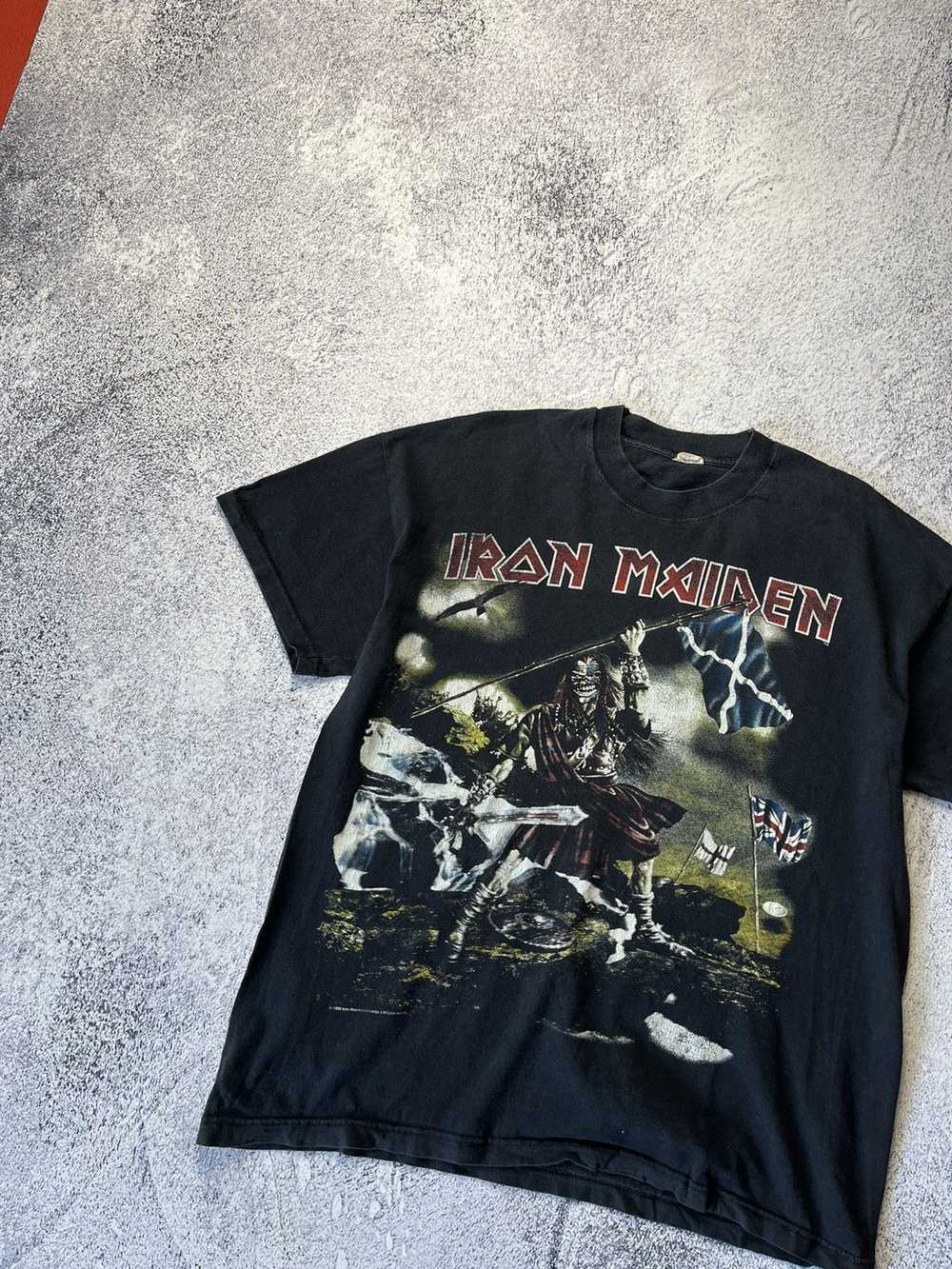 Band Tees × Iron Maiden × Vintage Rare Iron Maide… - image 2