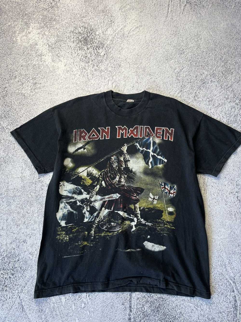 Band Tees × Iron Maiden × Vintage Rare Iron Maide… - image 3