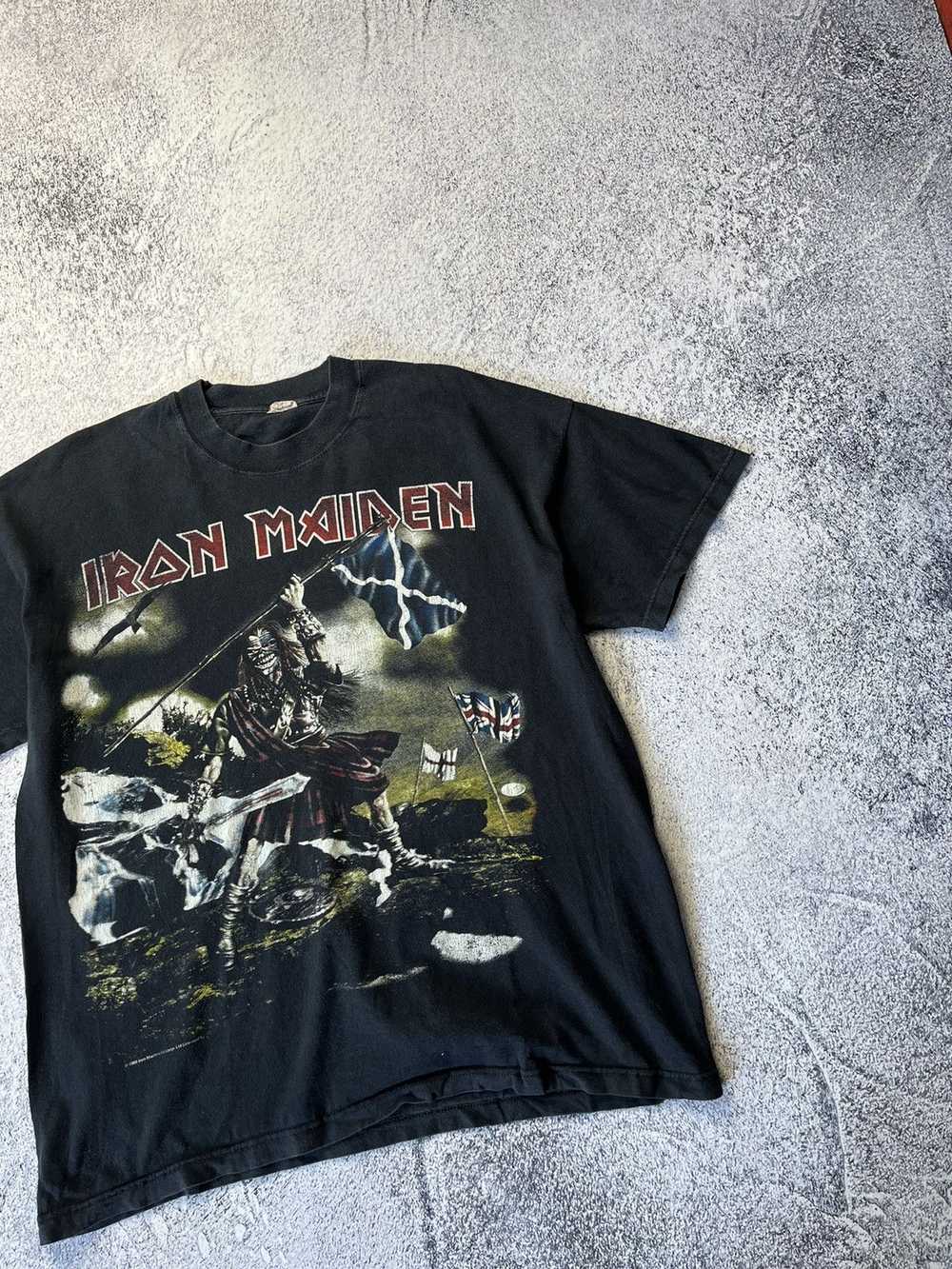 Band Tees × Iron Maiden × Vintage Rare Iron Maide… - image 4