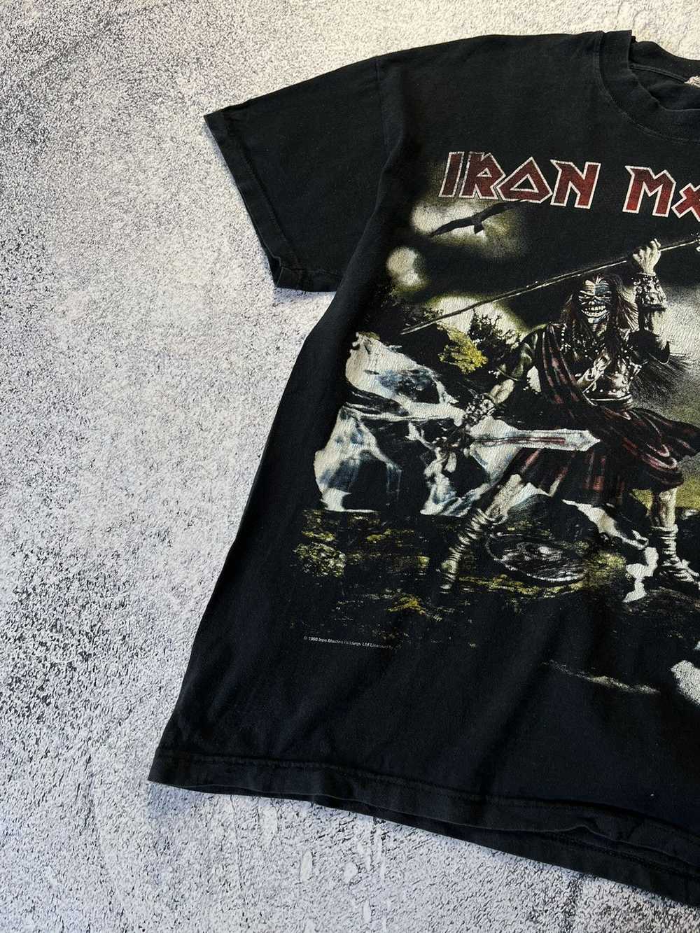 Band Tees × Iron Maiden × Vintage Rare Iron Maide… - image 5