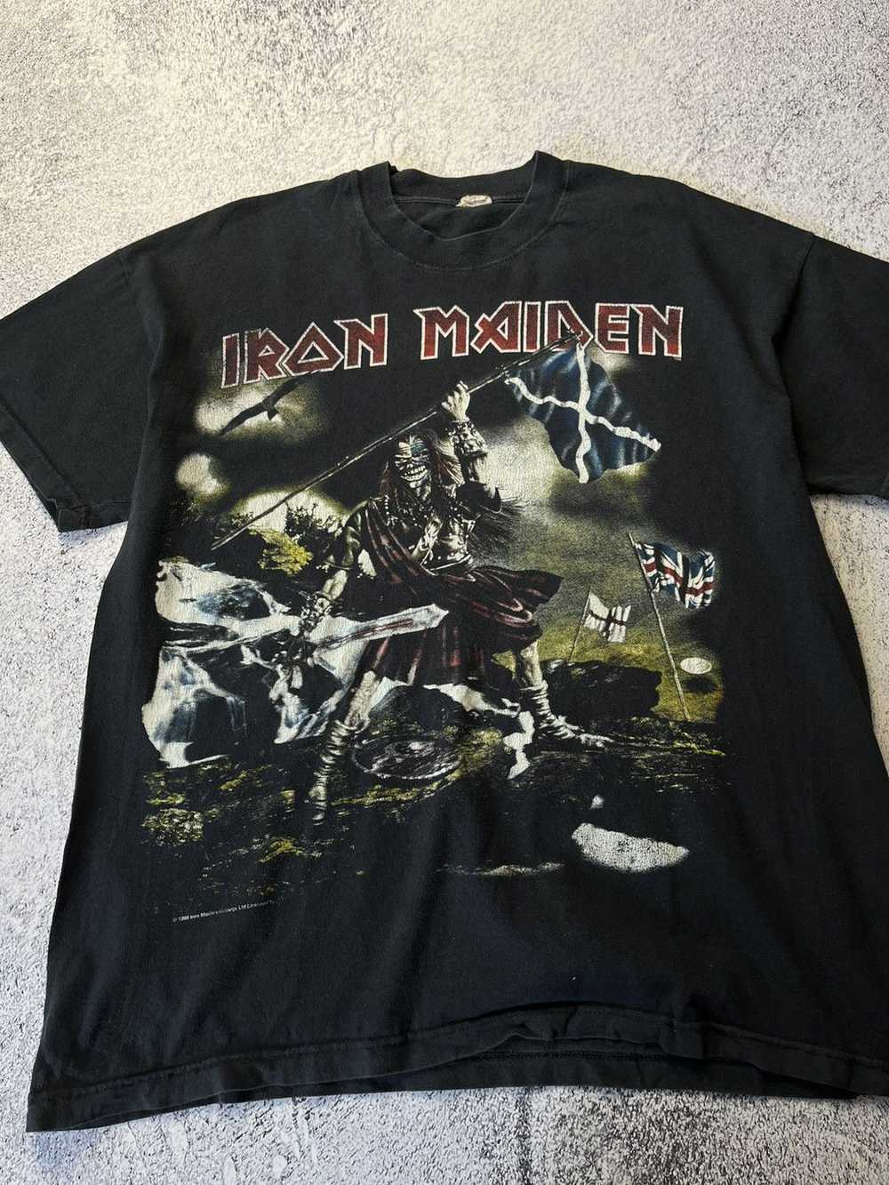 Band Tees × Iron Maiden × Vintage Rare Iron Maide… - image 6