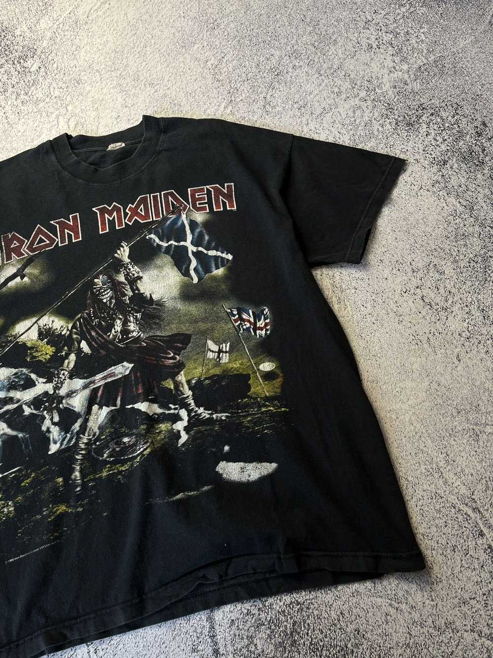 Band Tees × Iron Maiden × Vintage Rare Iron Maide… - image 7