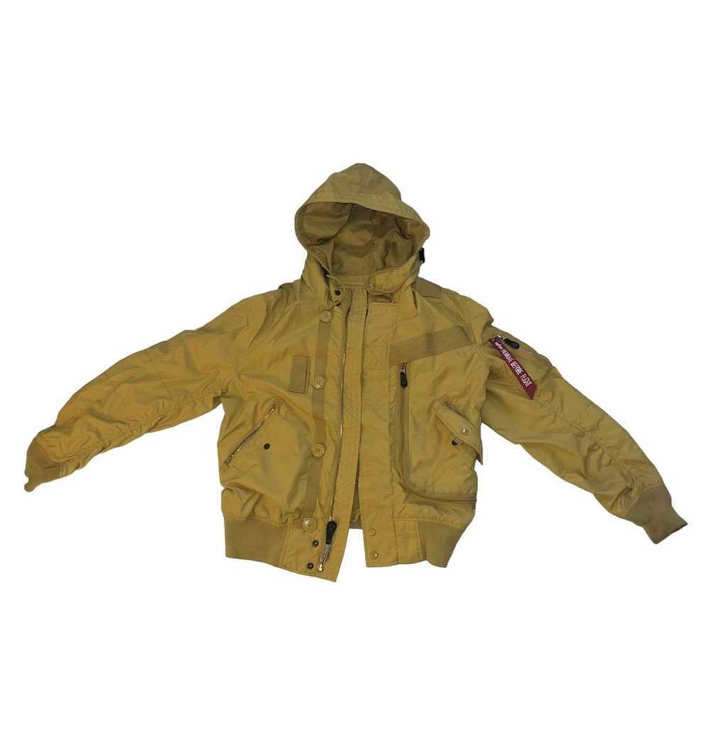 Alpha Industries alpha industries yellow helo fli… - image 1