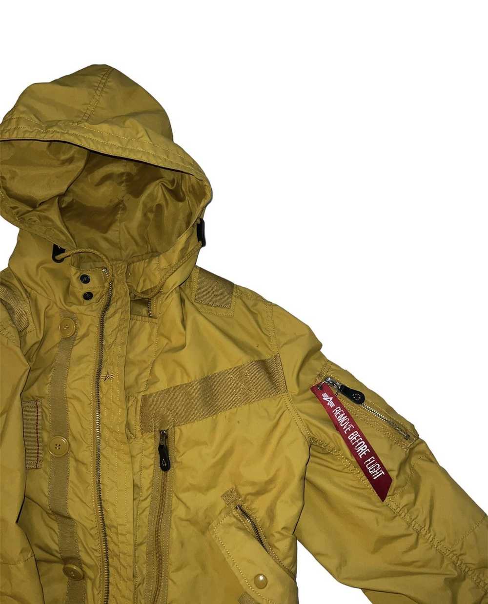 Alpha Industries alpha industries yellow helo fli… - image 3