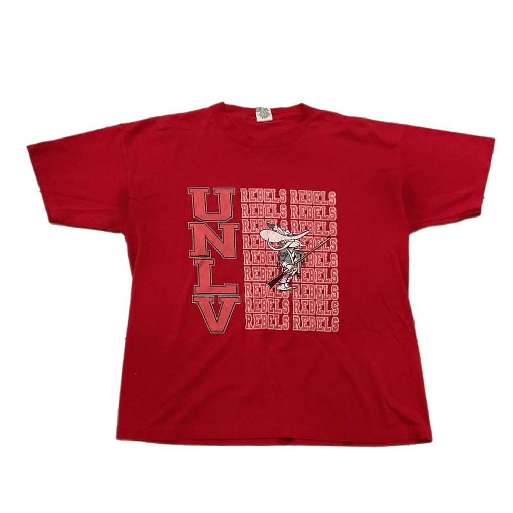 Vintage Vintage 90s UNLV Runnin’ Rebels T-shirt - image 1