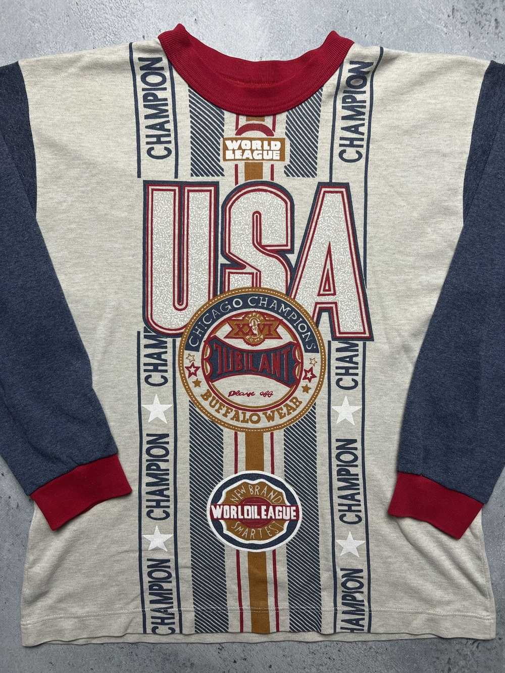 American College × Chicago × Vintage USA Chicago … - image 2