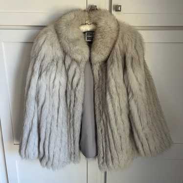 Saga Fox genuine fur coat - image 1