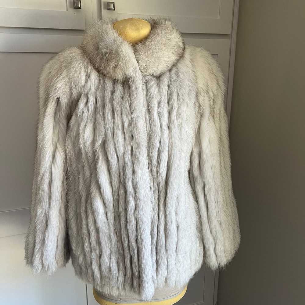 Saga Fox genuine fur coat - image 4