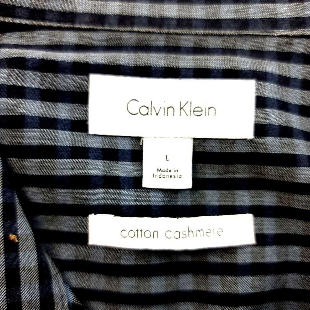 Calvin Klein Calvin Klein Large Cotton Cashmere G… - image 6